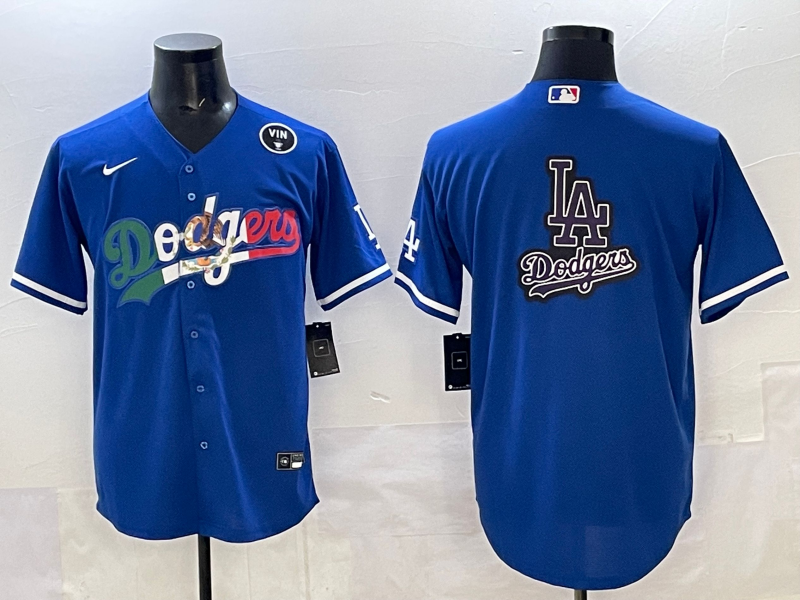 Men Los Angeles Dodgers blank blue Nike 2025 MLB All Star Jersey 0038->los angeles dodgers->MLB Jersey